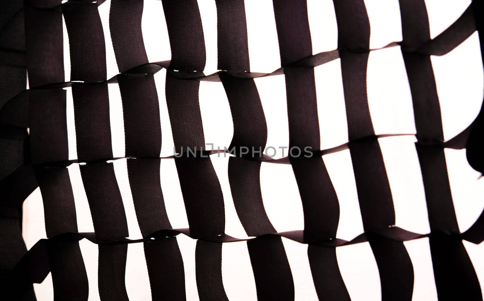 honeycomb softbox close-up. studio lighting for photography. close up by lempro