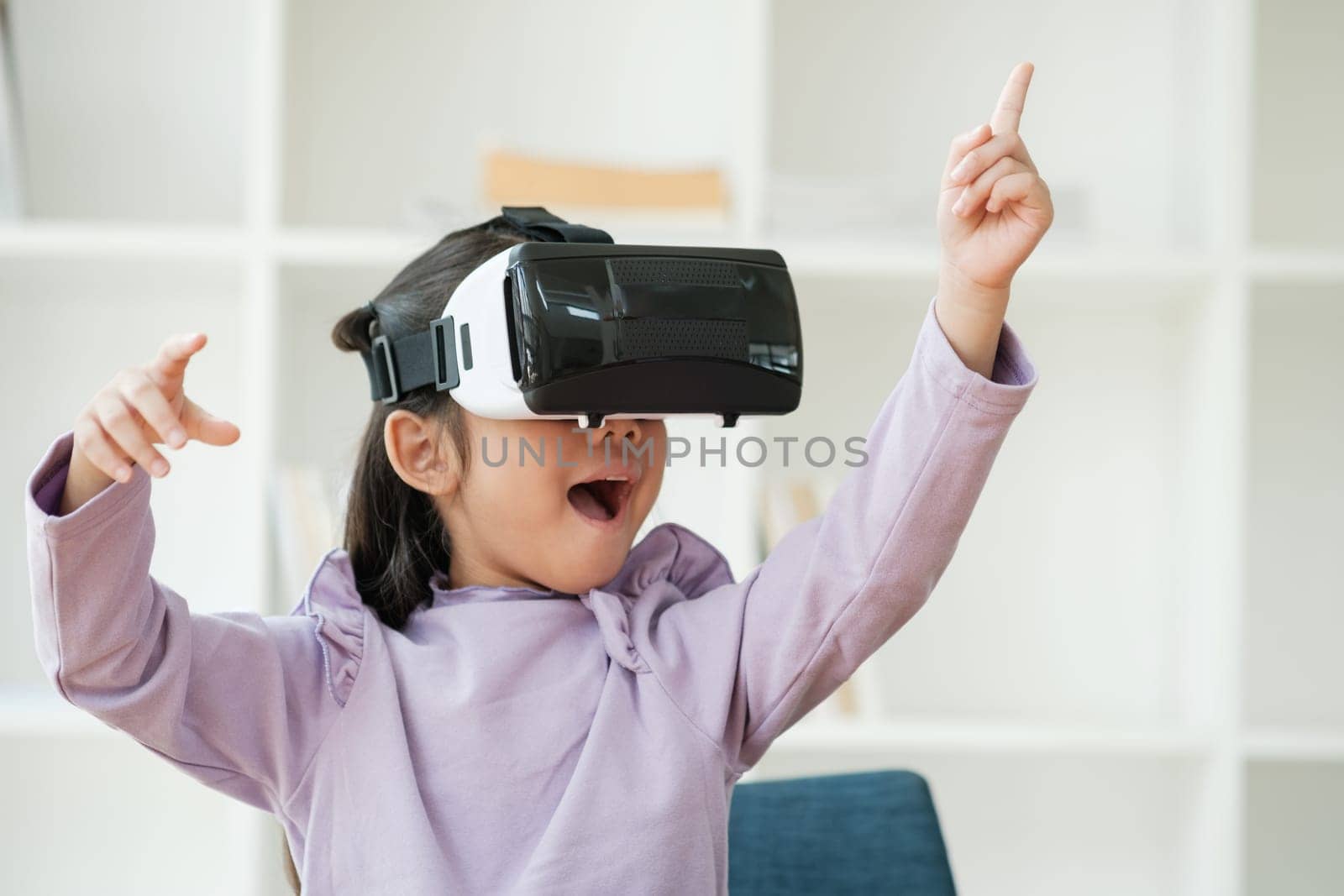 Child Delighted by Virtual Reality Experience by ijeab