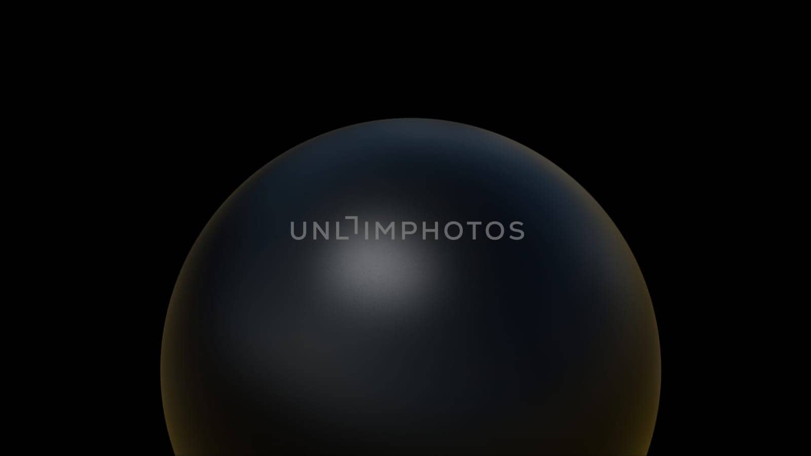 Abstract black sphere by nolimit046