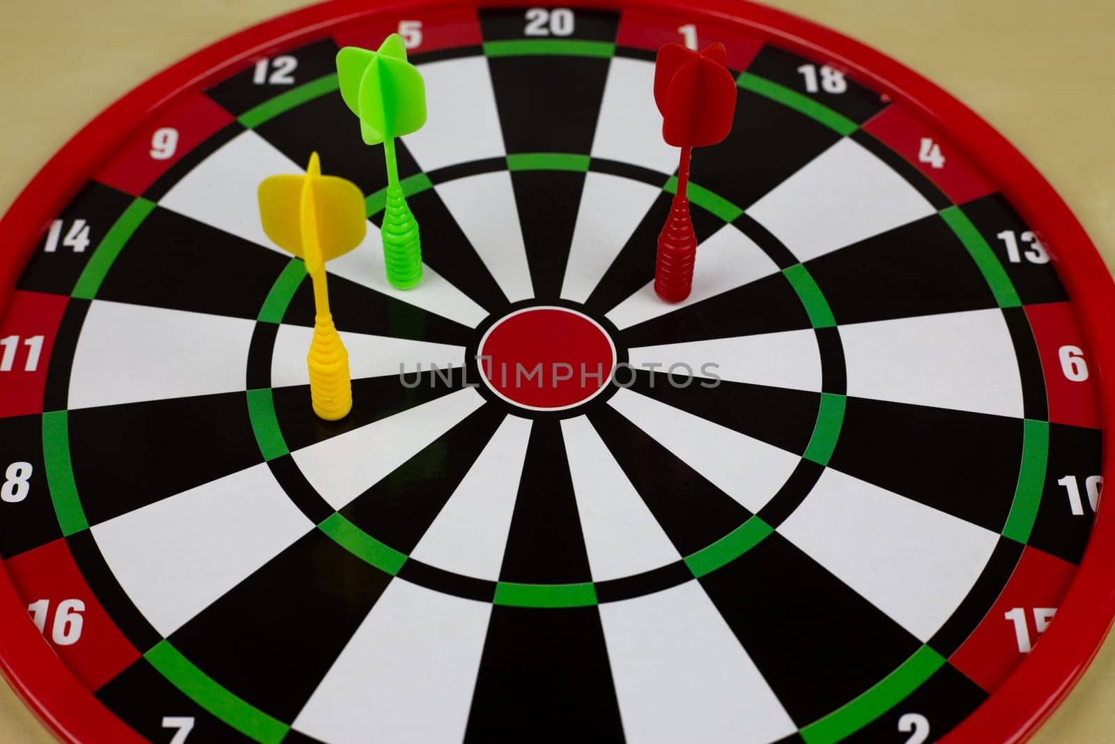 Magnetic darts for throwing weapons at special target for children