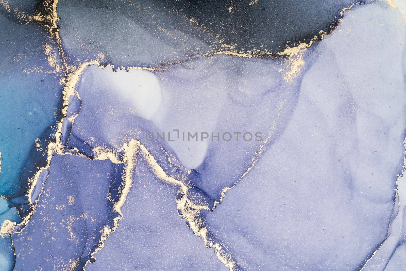 Marble ink abstract art from exemplary original painting abstract background by biancoblue