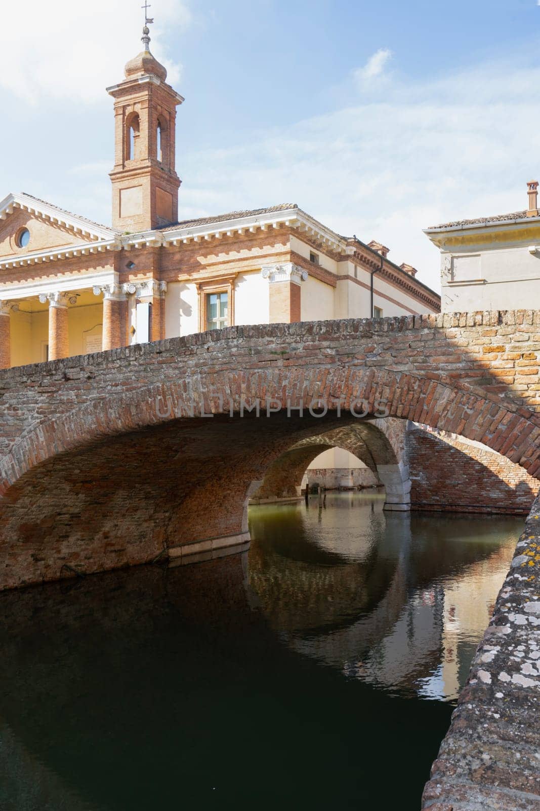 Bridge of Sbirri in Comacchio, Italy by sergiodv