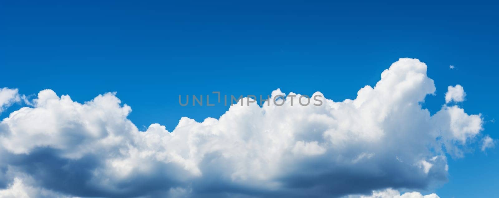 Blue sky clouds. Generate Ai by ylivdesign
