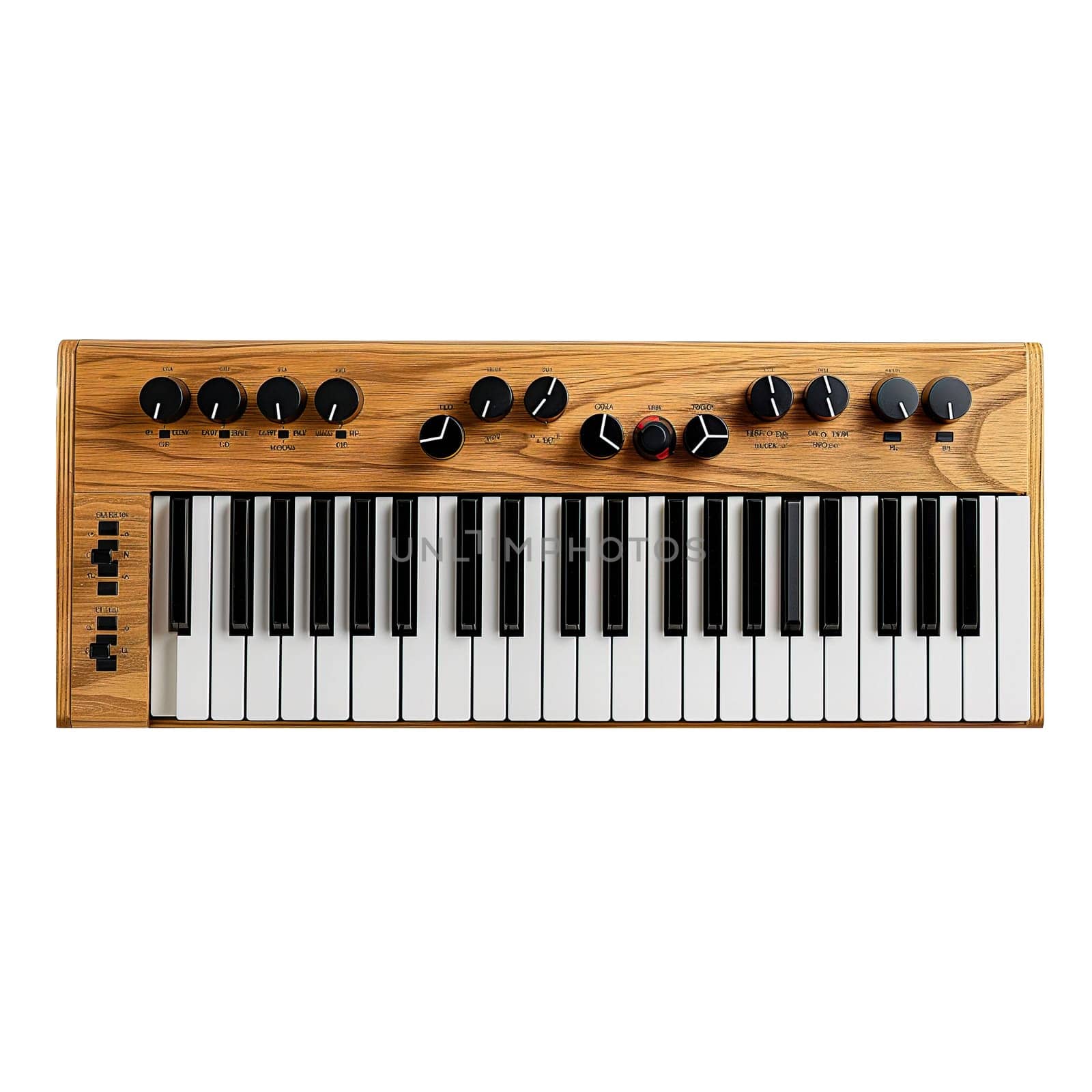 Electronic piano keyboard musical instrument ai generated image