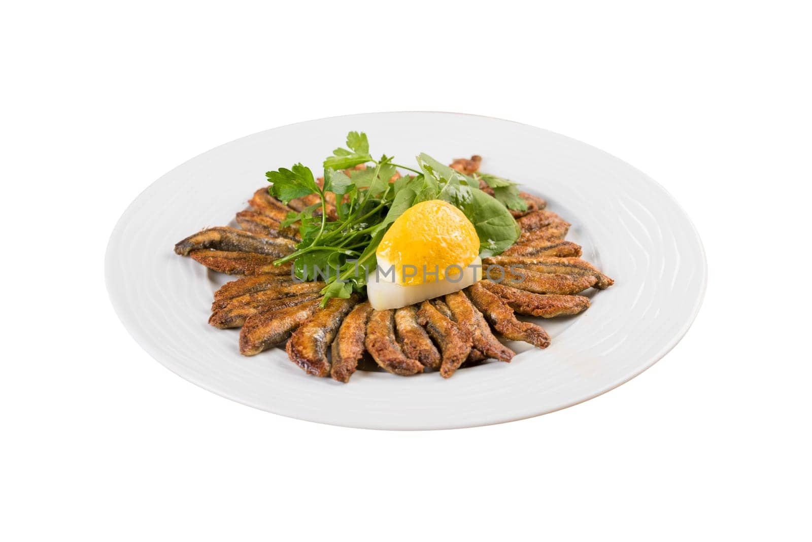 Fried crunchy anchovy - Turkish name Hamsi Tava by Sonat