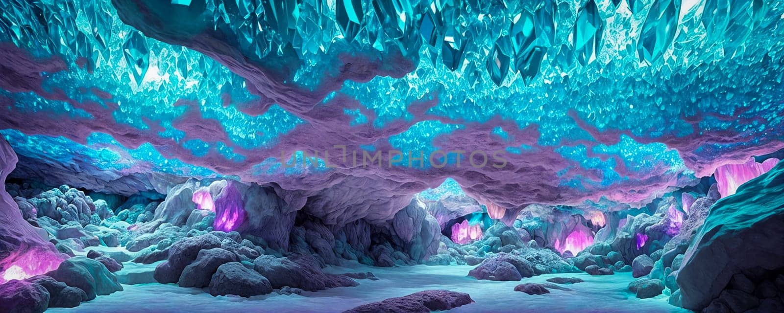 Crystal Cave, a subterranean world filled with shimmering crystal formations, and irides