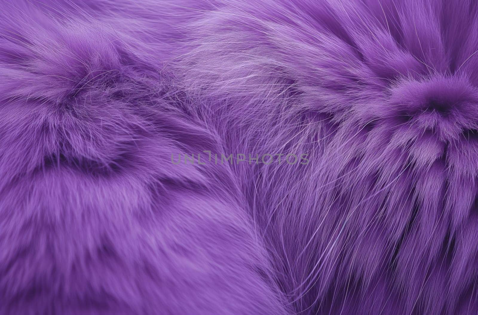 An image of purple fur with intricate details and variations in the direction of the fibers