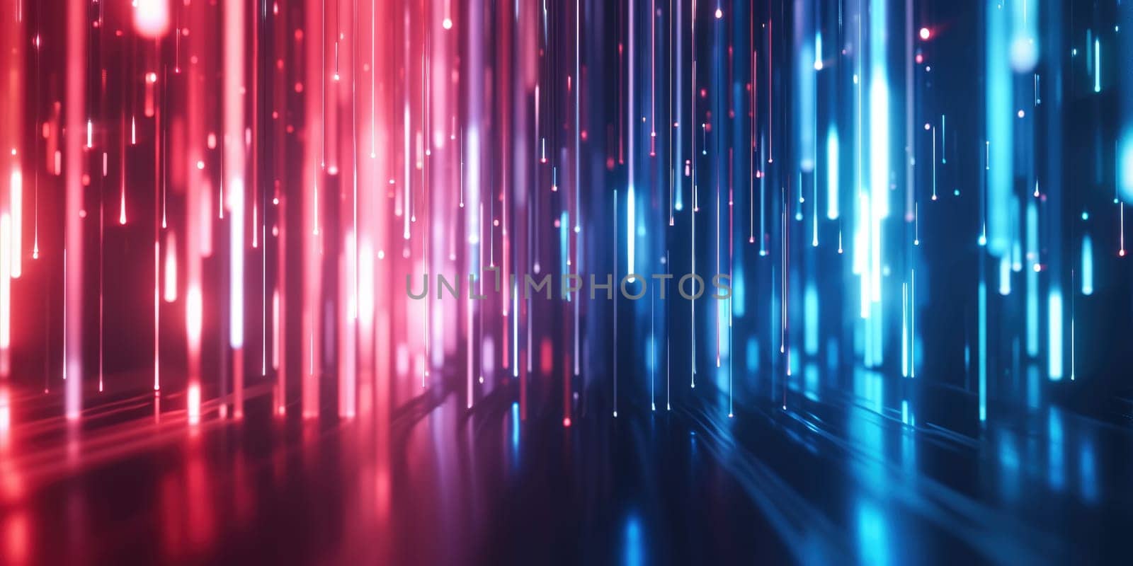 abstract light technology background glows in dark of comeliness by biancoblue