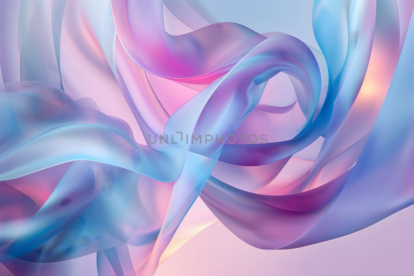 abstract pastel colored wavy silky matter background by z1b