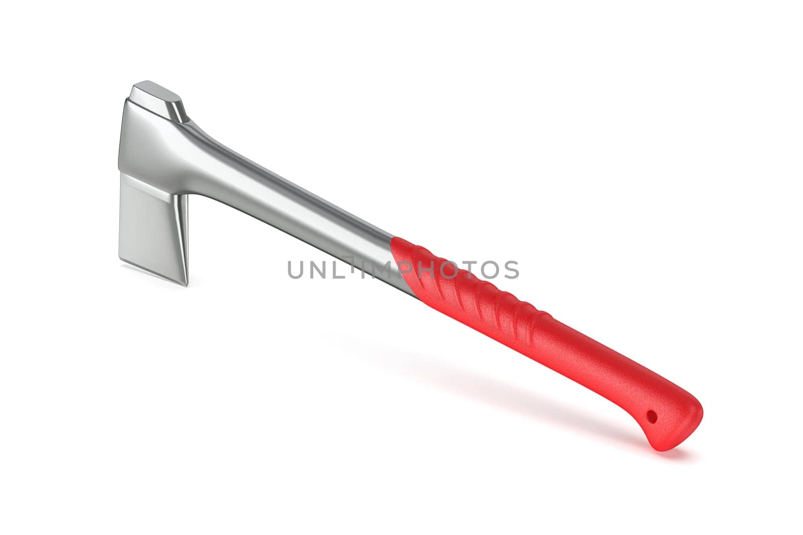 Small axe with red handle by magraphics