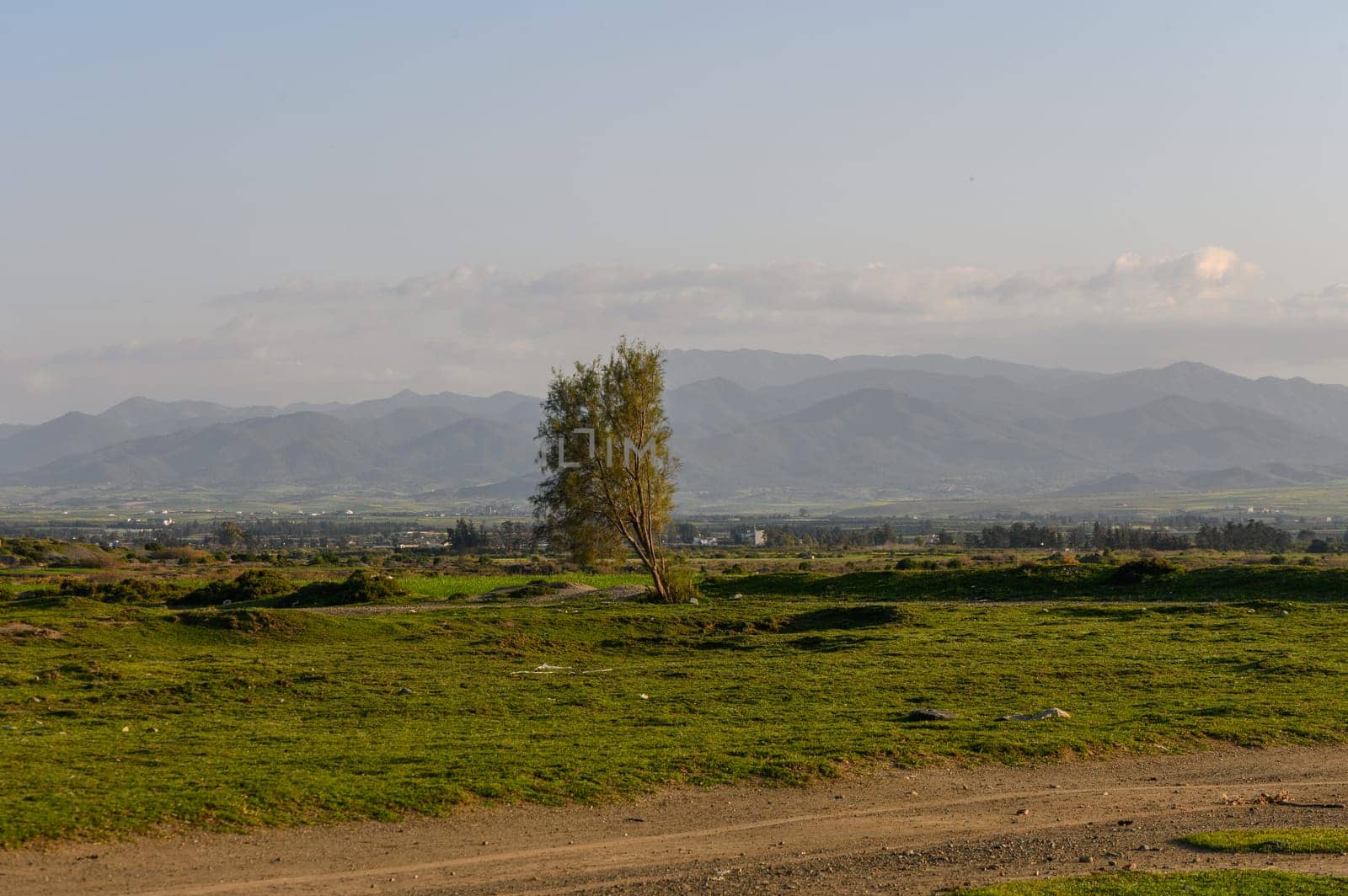 mountain view in winter on the island of Cyprus 1