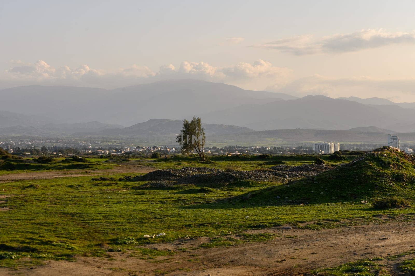 mountain view in winter on the island of Cyprus 2