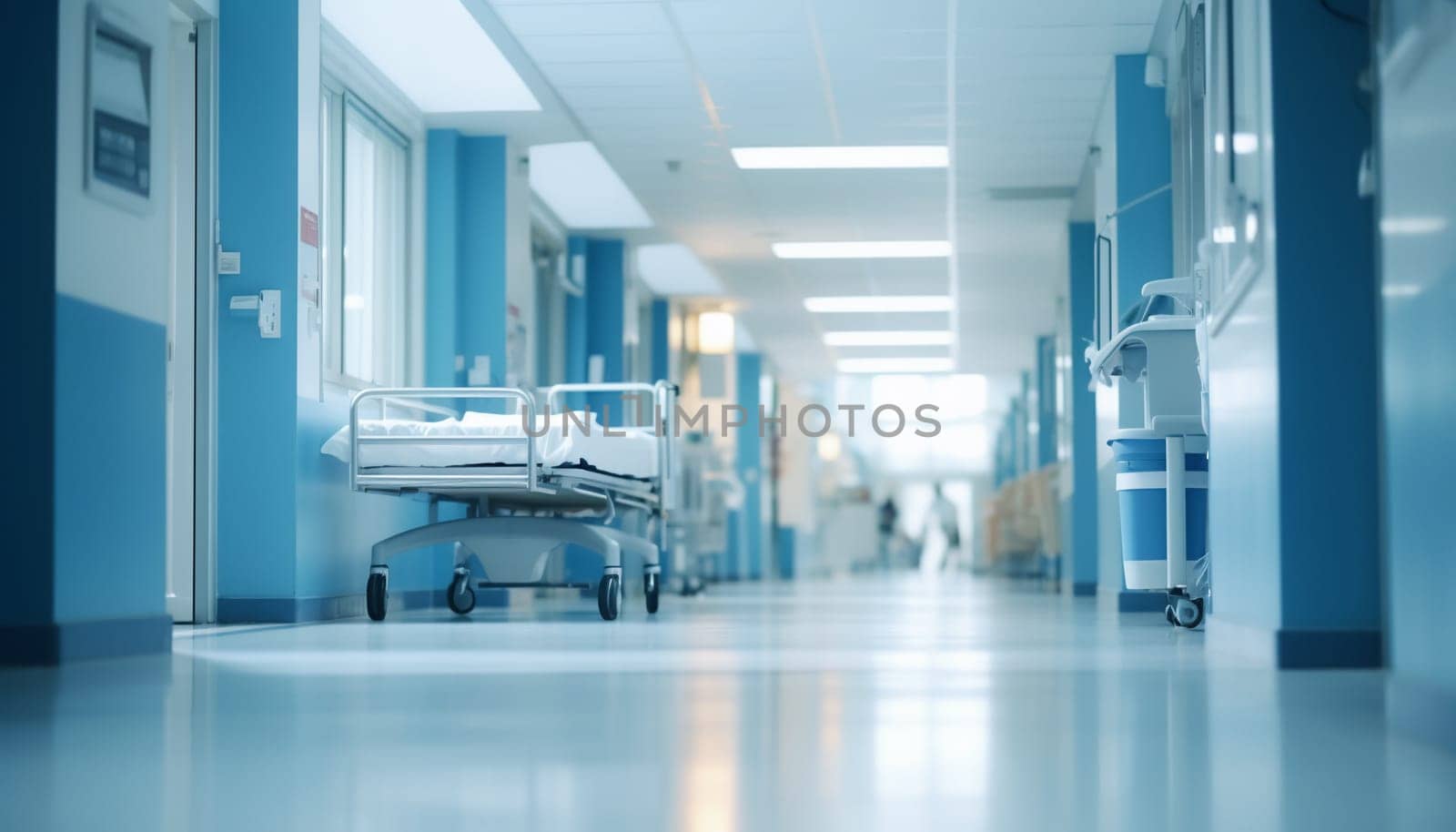 Hospital - abstract background by Nadtochiy