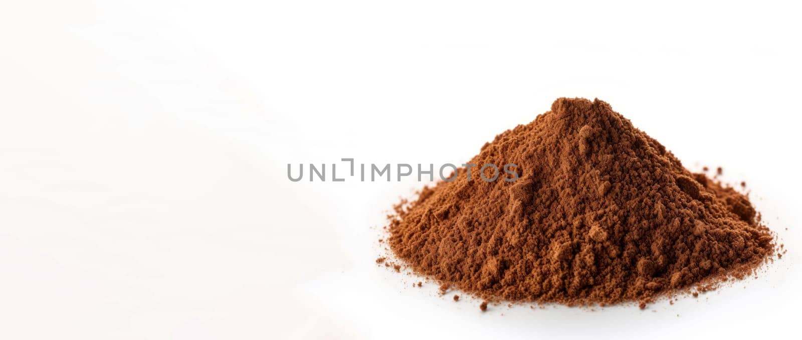 Aromatic Ground coffee beans. Generate Ai by ylivdesign
