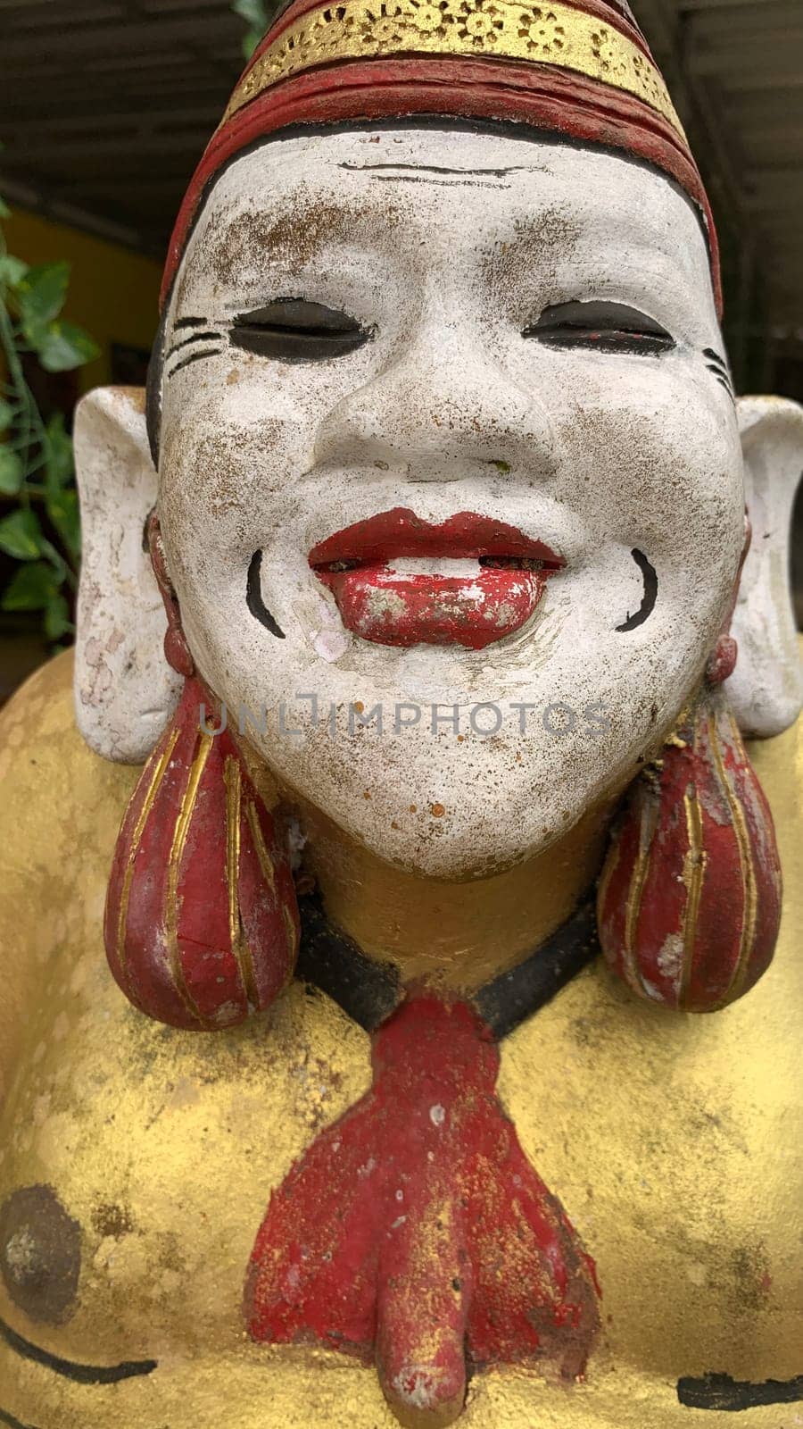 Javanese garden gnome used as decorations on the Javanese parks and gardens all around the Indonesia, beautiful art