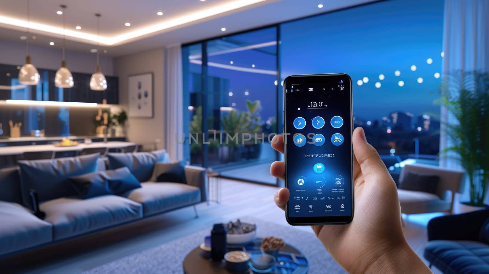 Smart Home Control Concept AIG41 by biancoblue