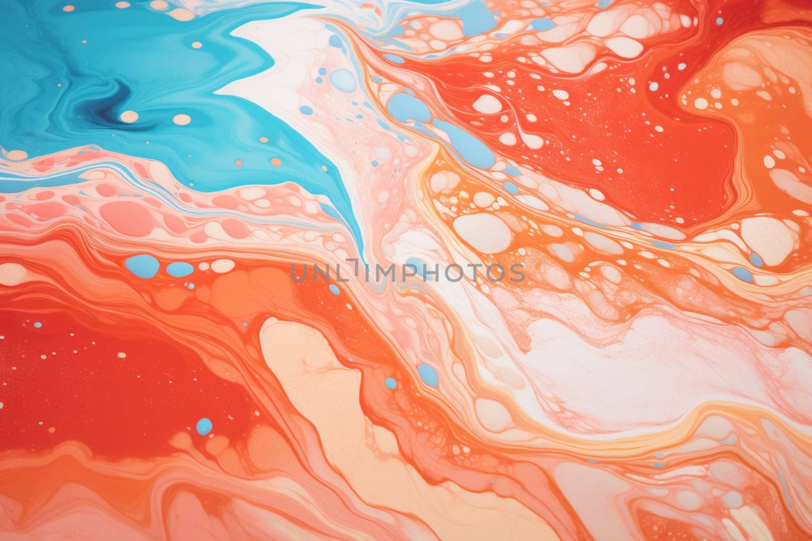 Glossy Liquid marble background. Generate Ai by ylivdesign