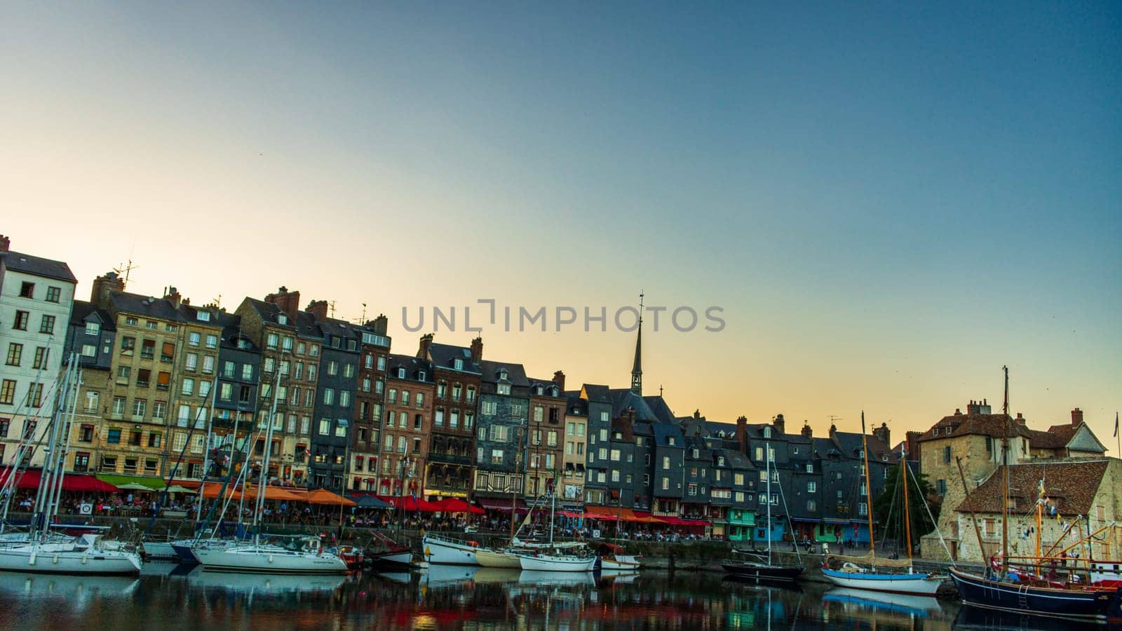 Honfleur is a famous village in Normandy, France by vladispas