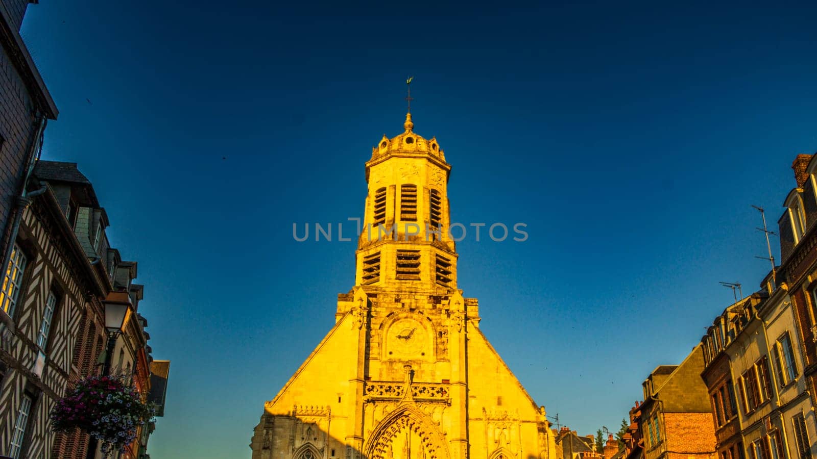 Honfleur is a famous village in Normandy, France by vladispas