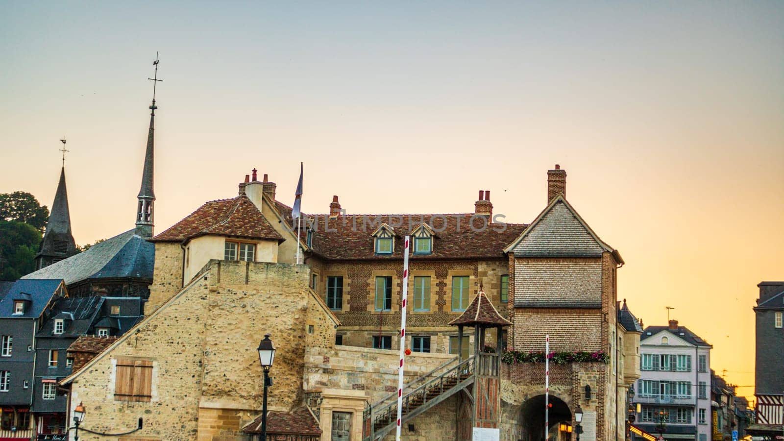 Honfleur is a famous village in Normandy, France by vladispas