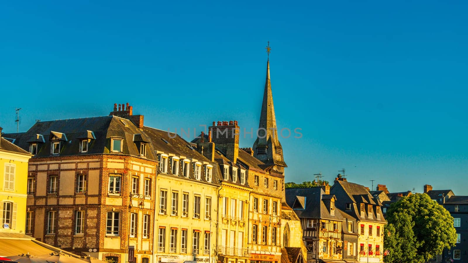 Honfleur is a famous village in Normandy, France by vladispas