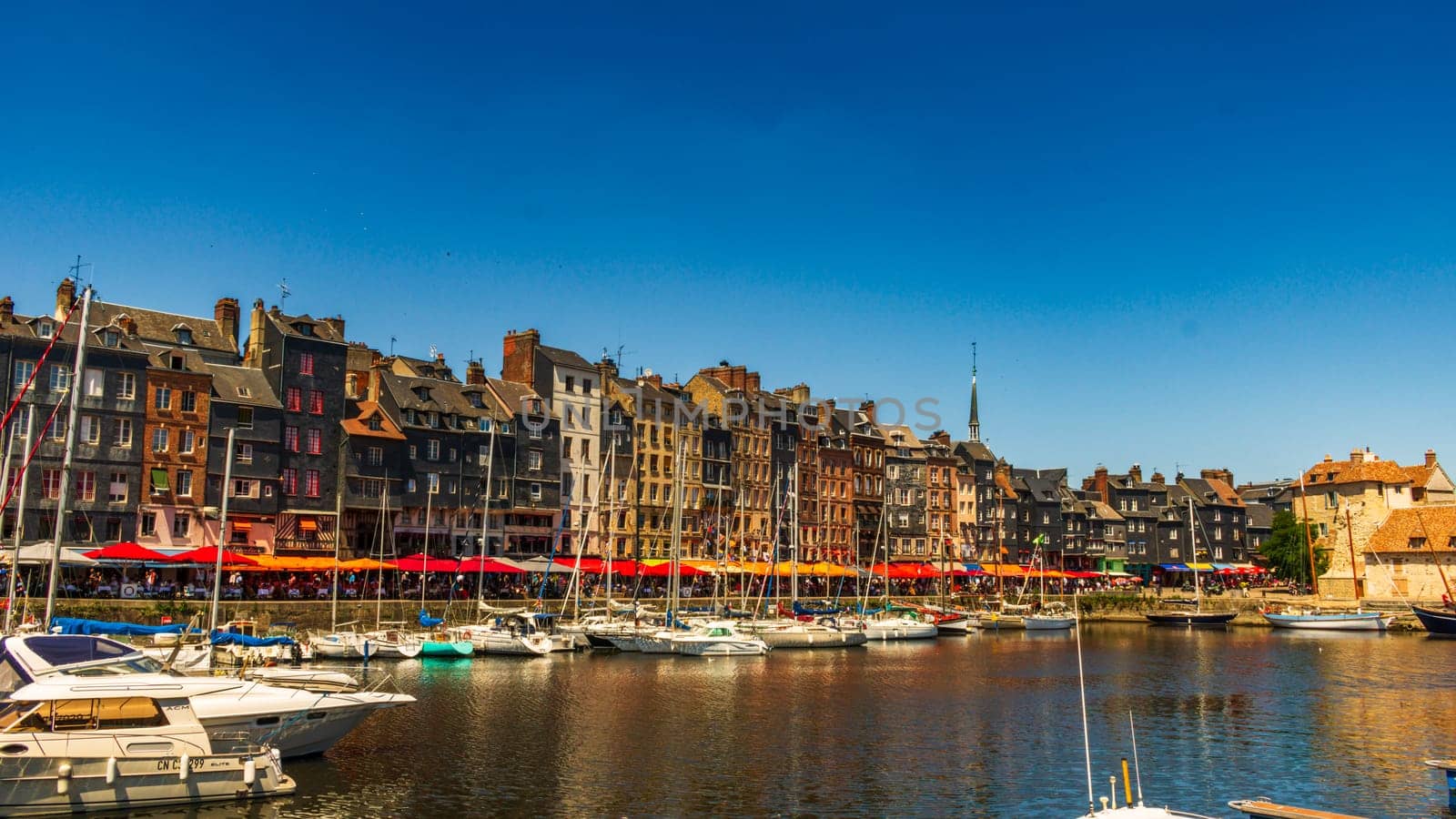 Honfleur is a famous village in Normandy, France by vladispas