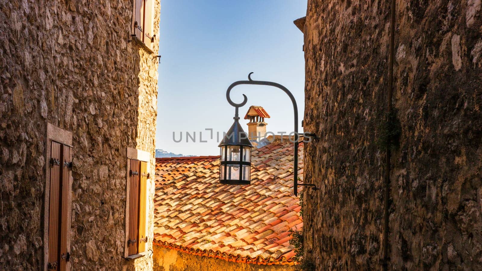 Eze village, medieval village in Provence, French Riviera