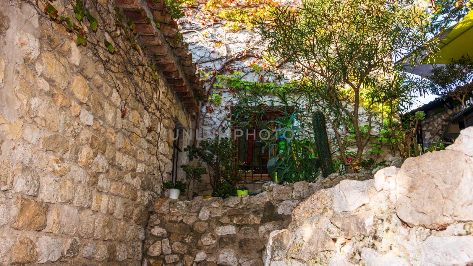 Eze village in Provence, French Riviera by vladispas