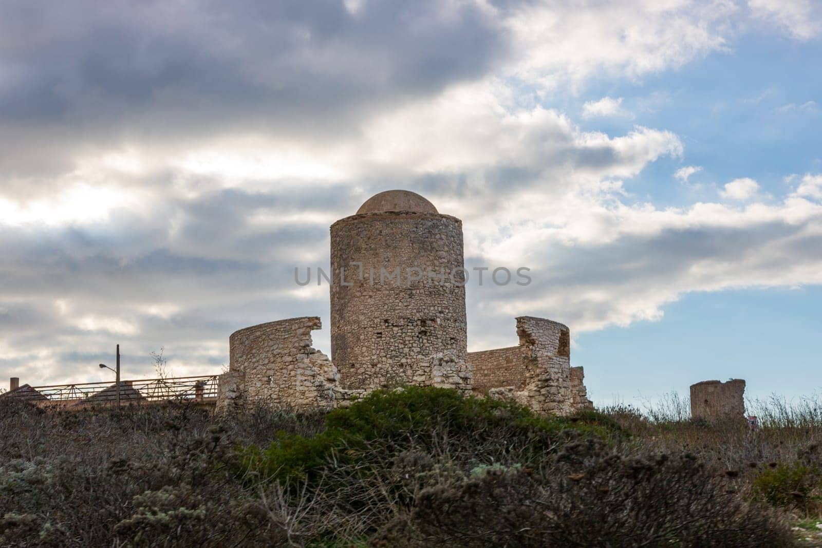 Bonifacio town in Corsica Island, France by vladispas