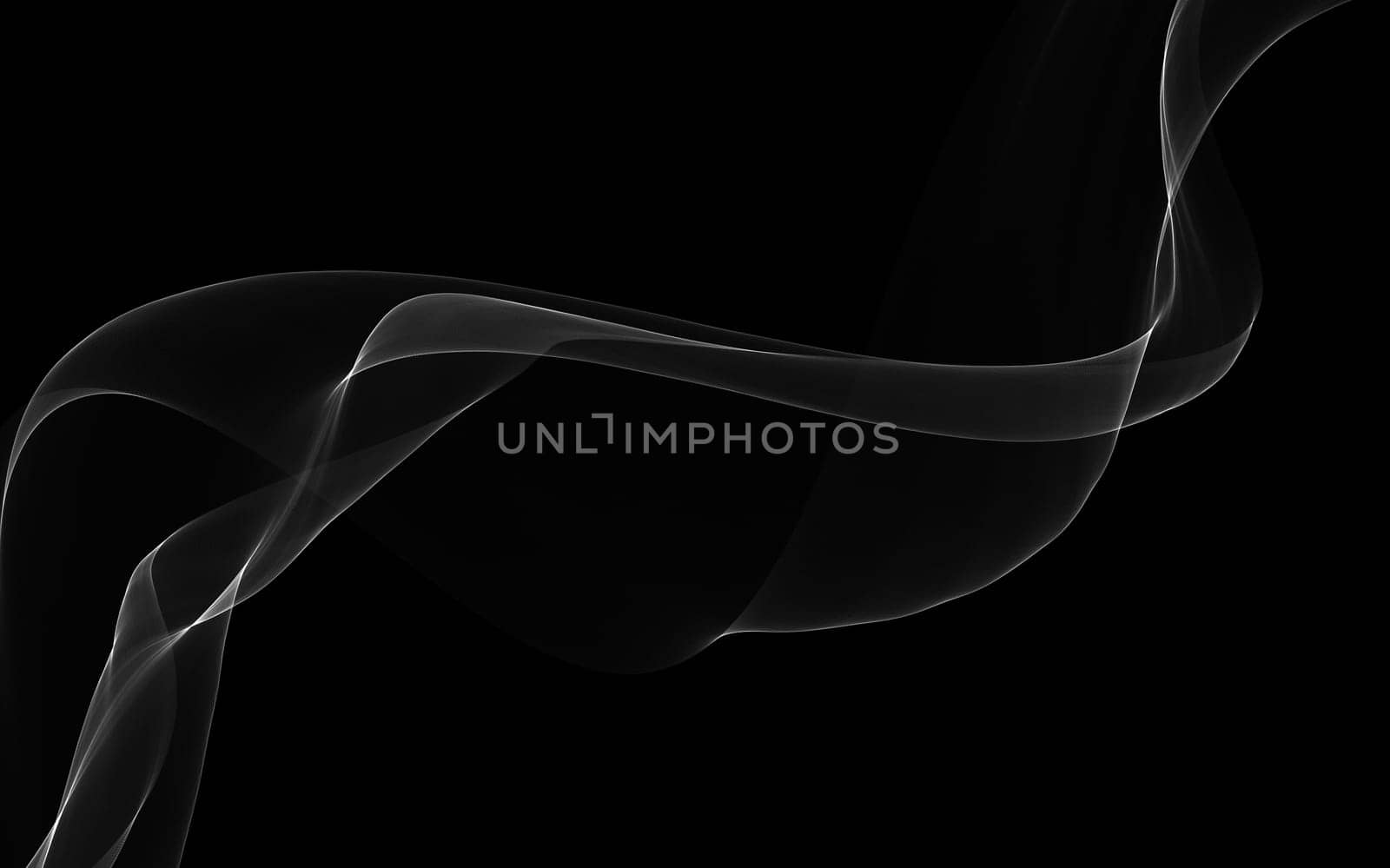 Dark abstract background with a glowing abstract waves by teerawit