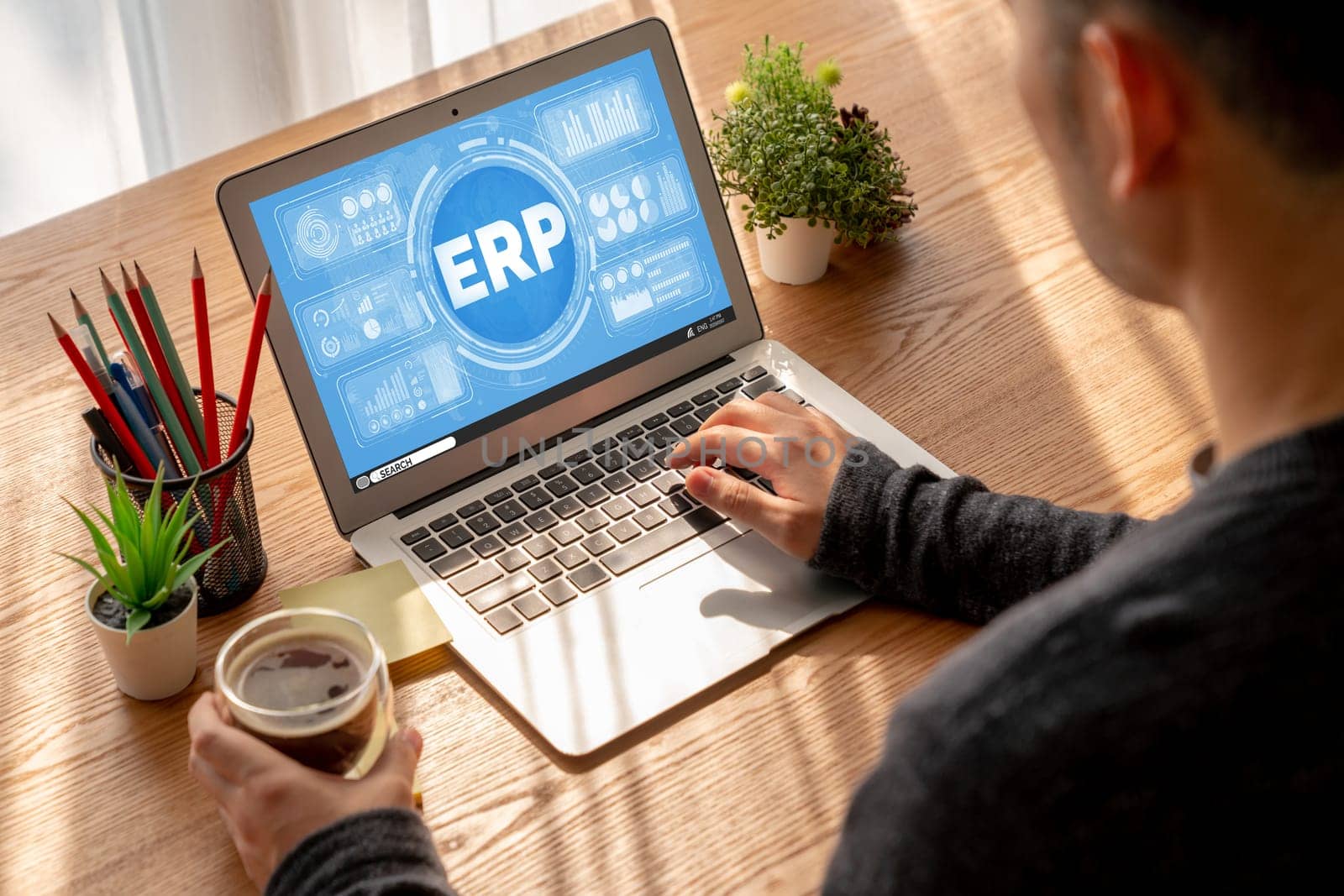 ERP enterprise resource planning software for modish business by biancoblue