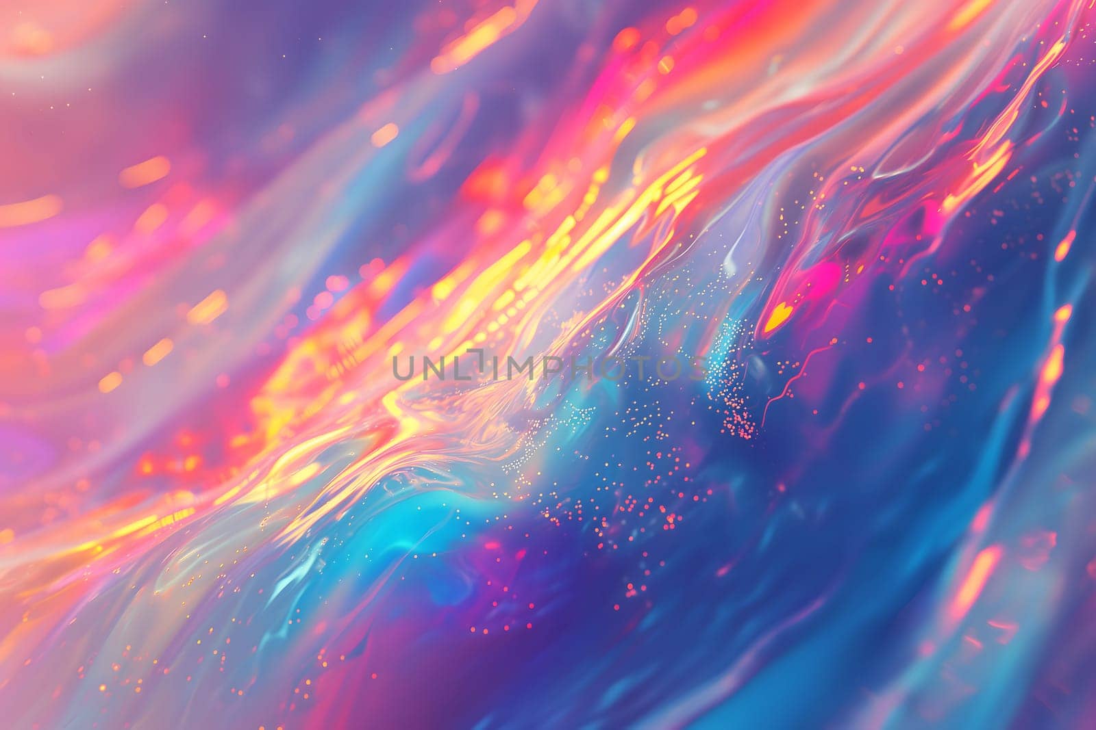 colorful bright dreamy glittering holo waves background and wallpaper by z1b