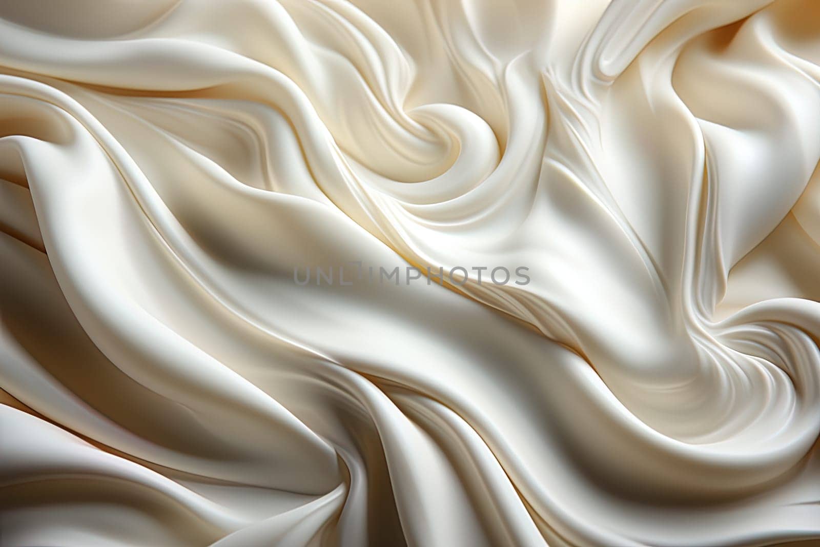 milky white and creamy background, gentle flowing liquid texture. Ai generative art by Dustick