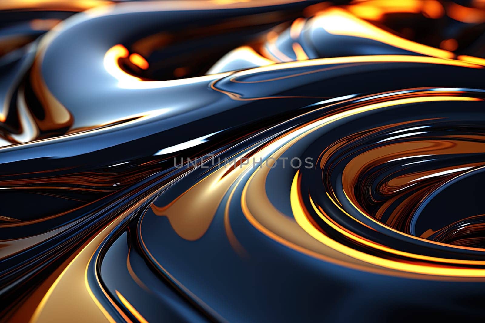 y2k swirling liquid aesthetic background illustration