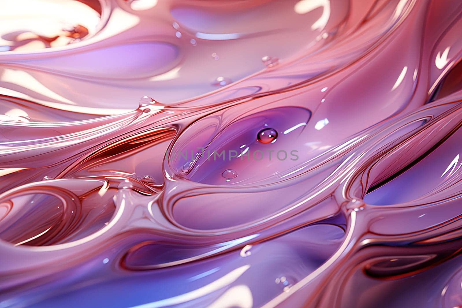 y2k swirling liquid aesthetic background illustration