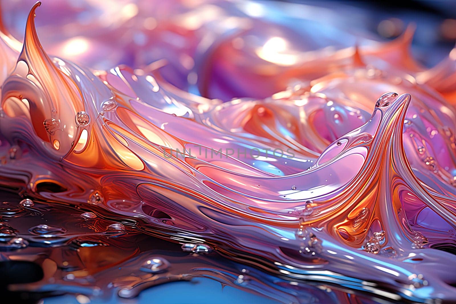 y2k swirling liquid aesthetic background by Dustick