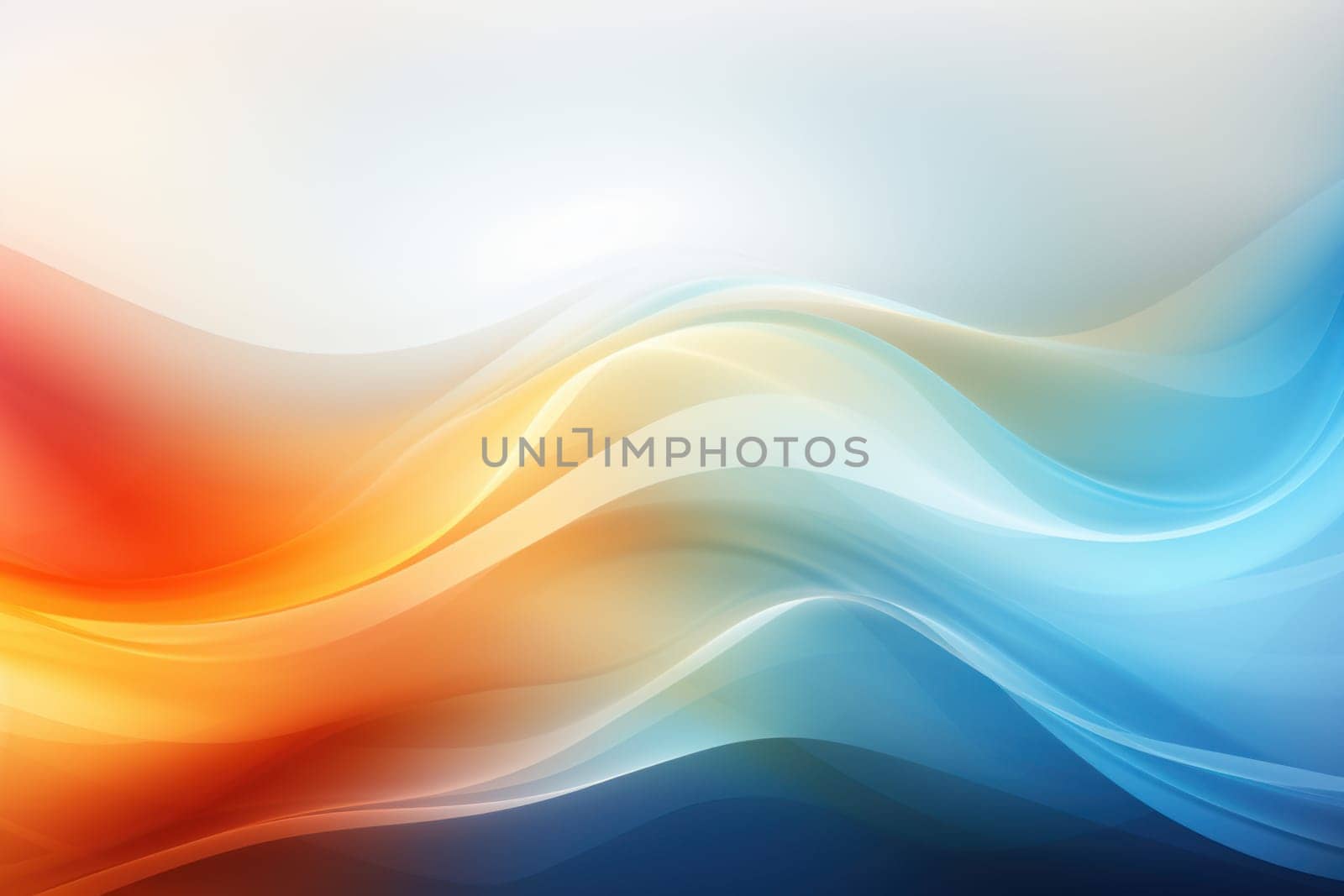 Ethereal Light abstract background. Modern design. Generate Ai