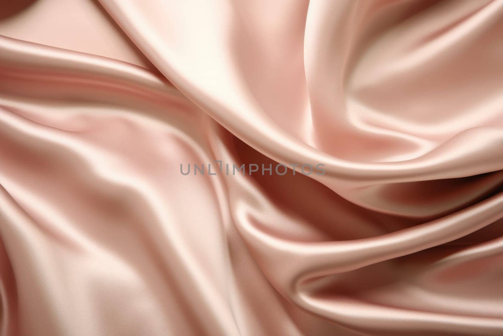 Romantic Pink satin light pale. Generate Ai by ylivdesign