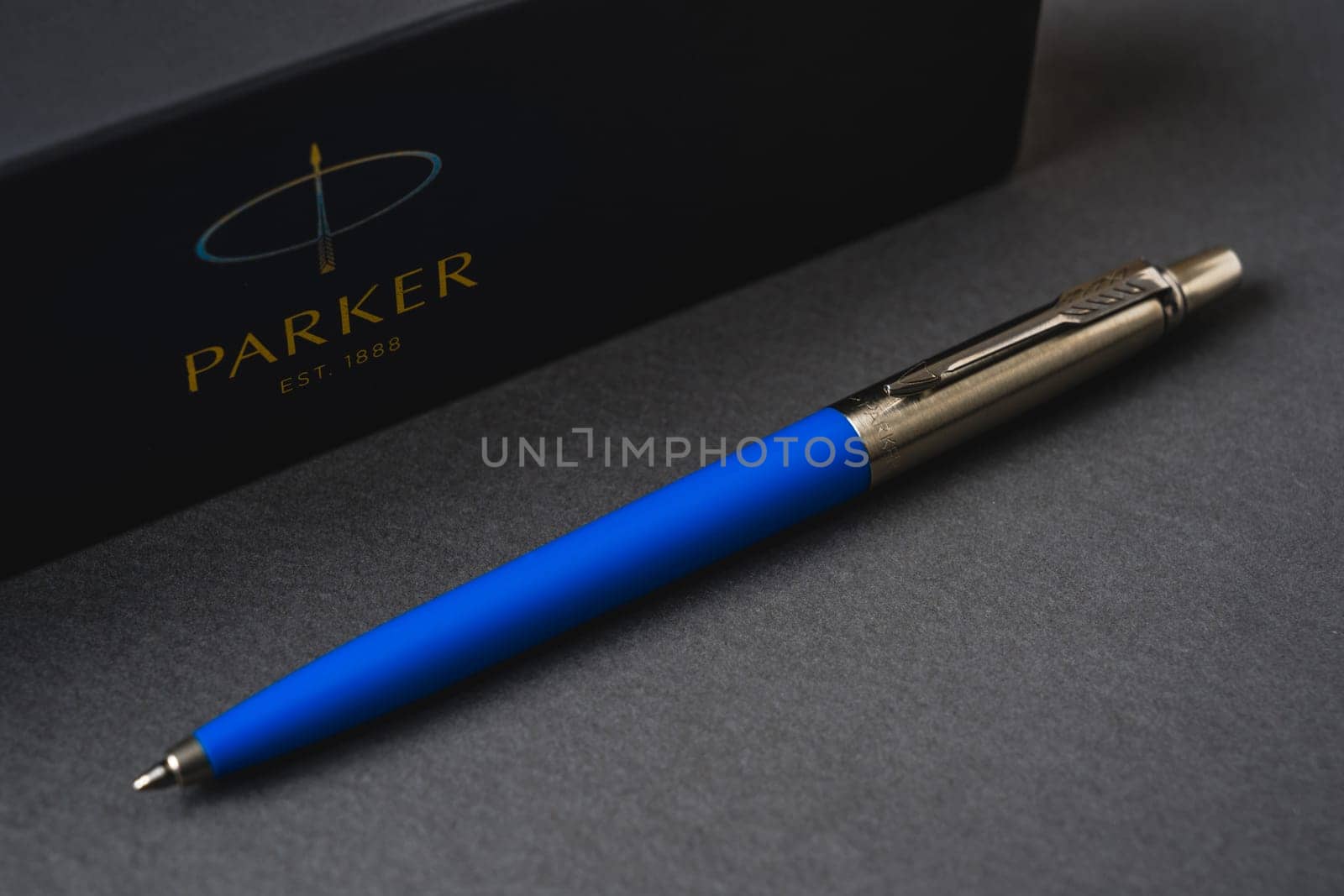Antalya, Turkey - March 3, 2024: Parker Jotter Original ballpoint pen