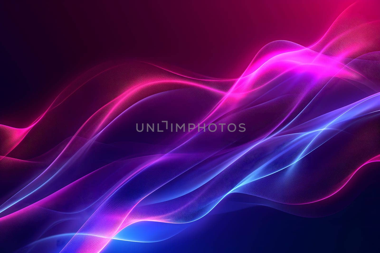 colorful gradient wavy energy flow on black background by z1b