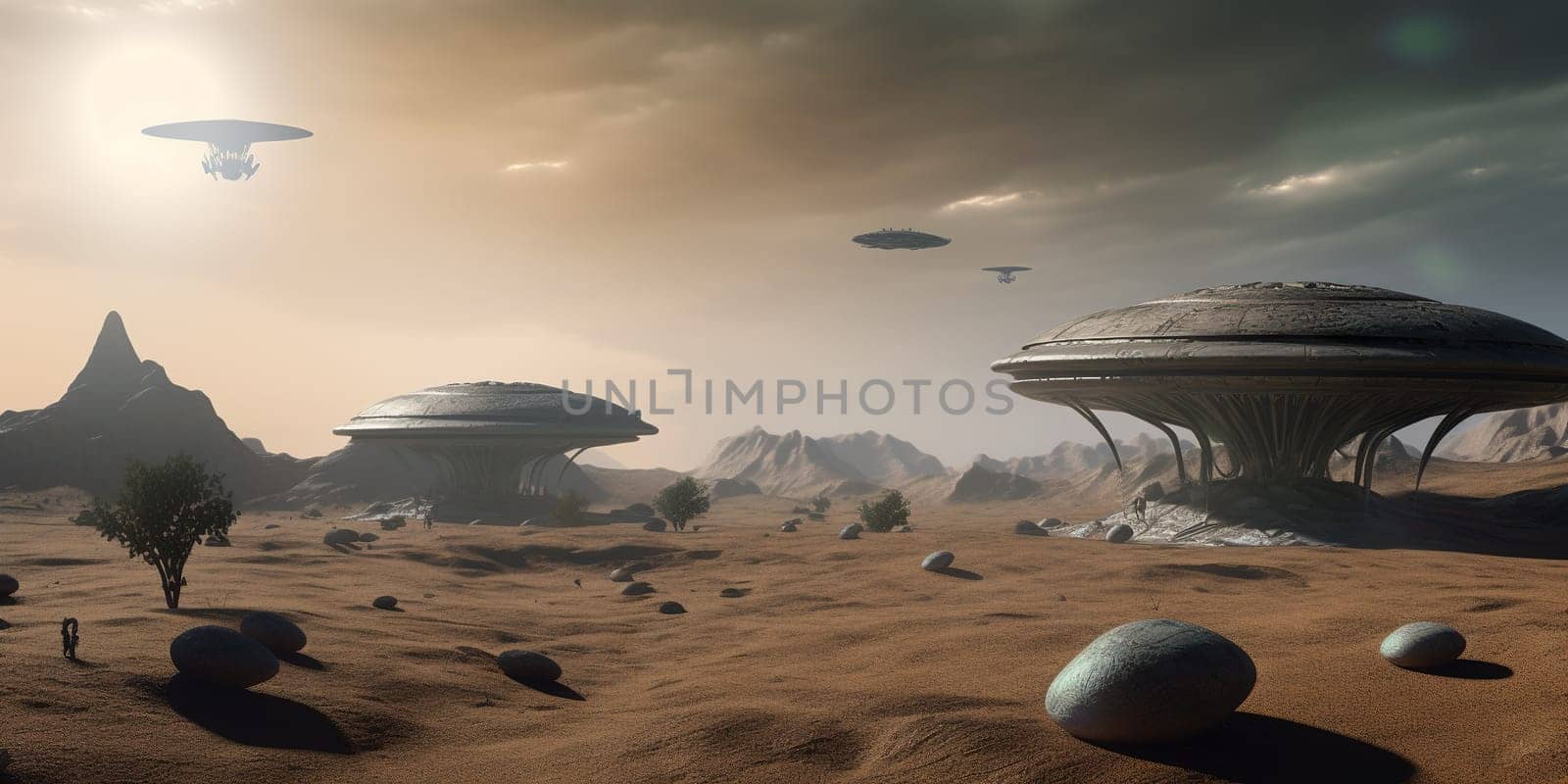 Incredible scenery on faraway planet by tan4ikk1