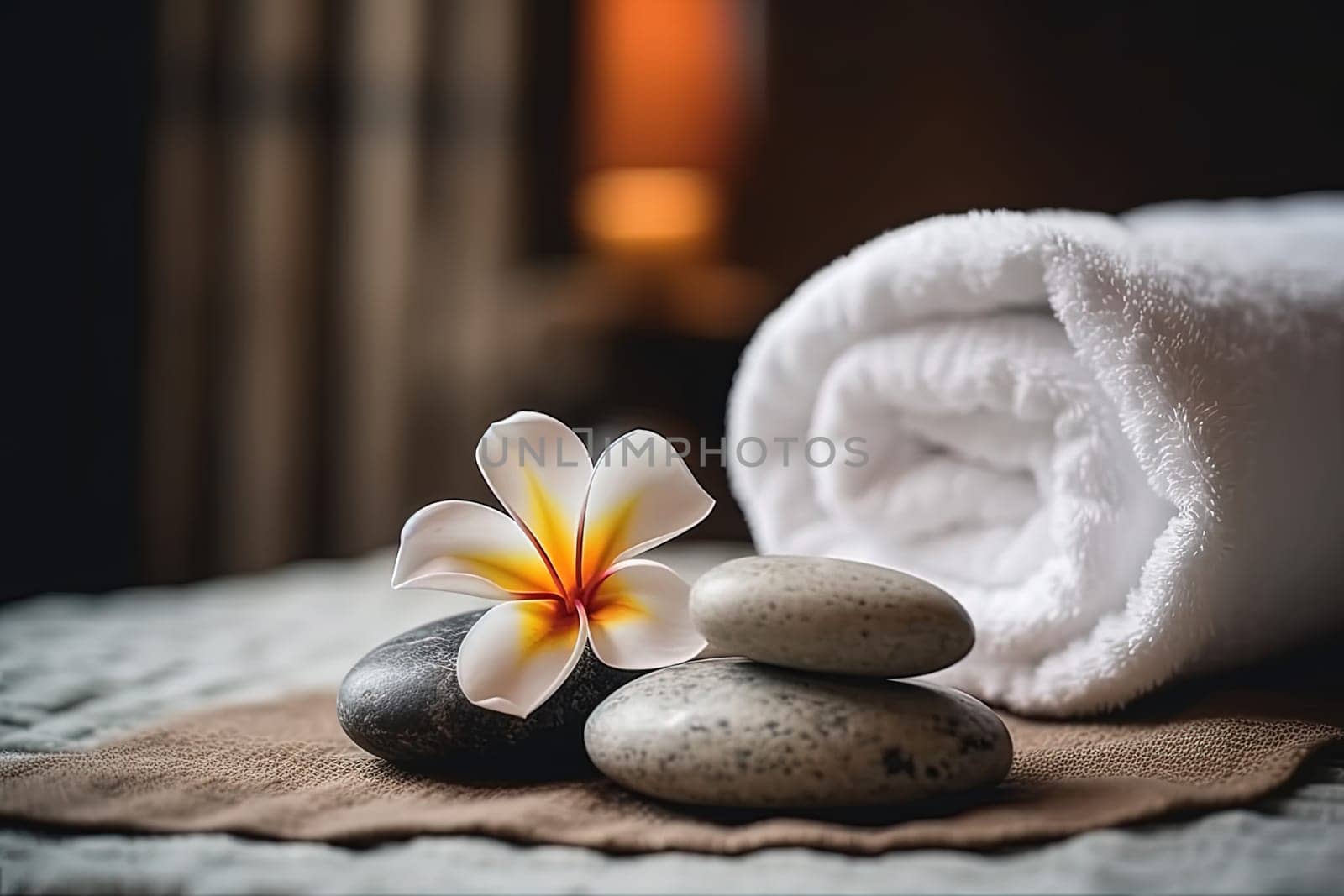 Spa treatments with massage rocks by tan4ikk1