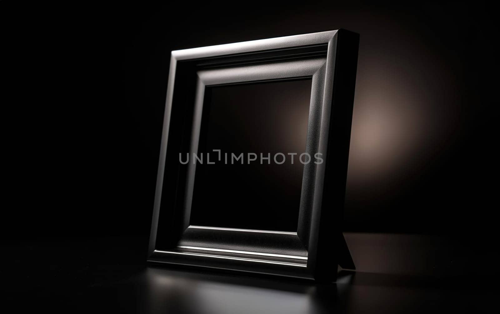 Photo frame with on a black background by tan4ikk1