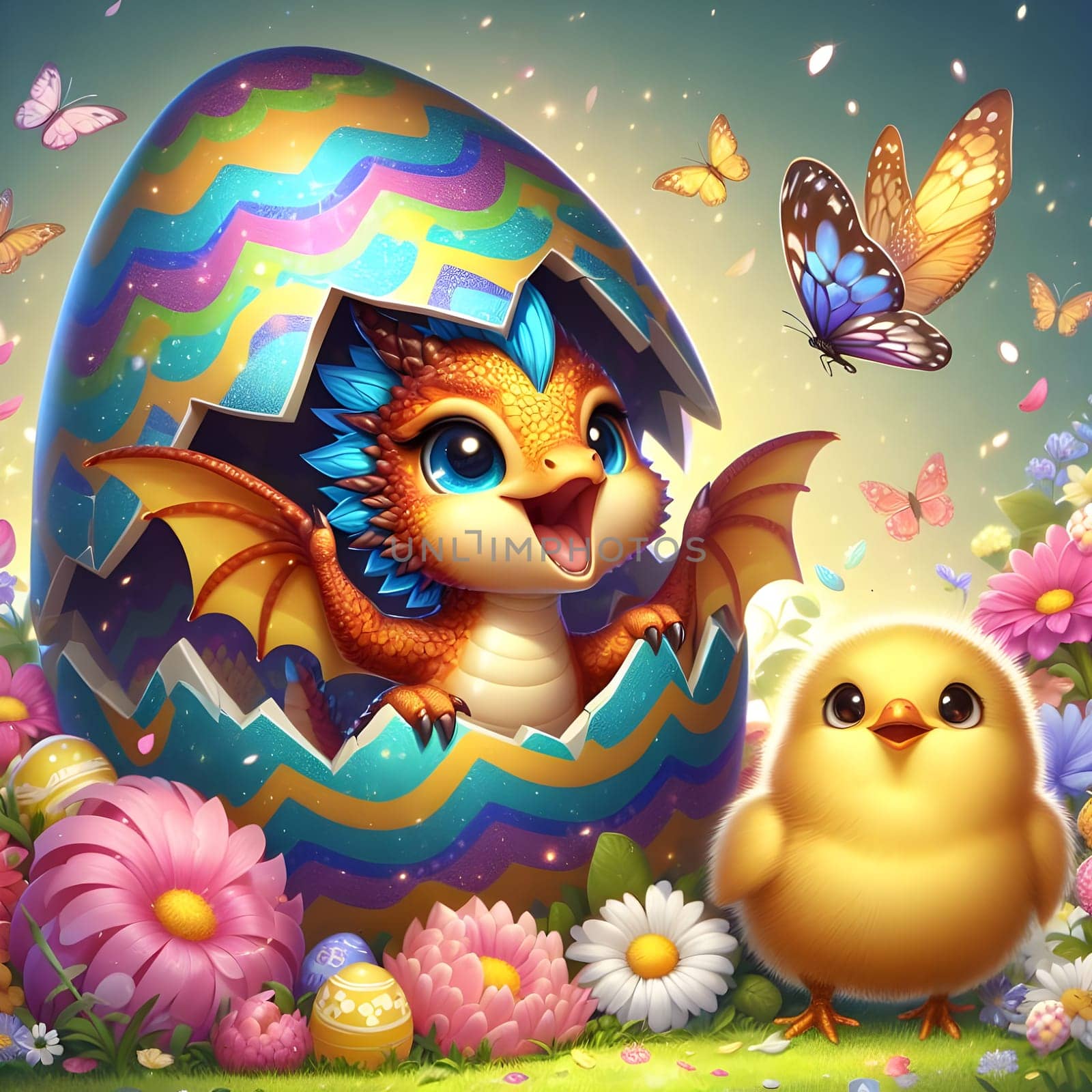 Happy Easter eggs Happy Easter images Happy Easter ai generated image Happy Easter bunney Happy Easter celebration. by Designlab