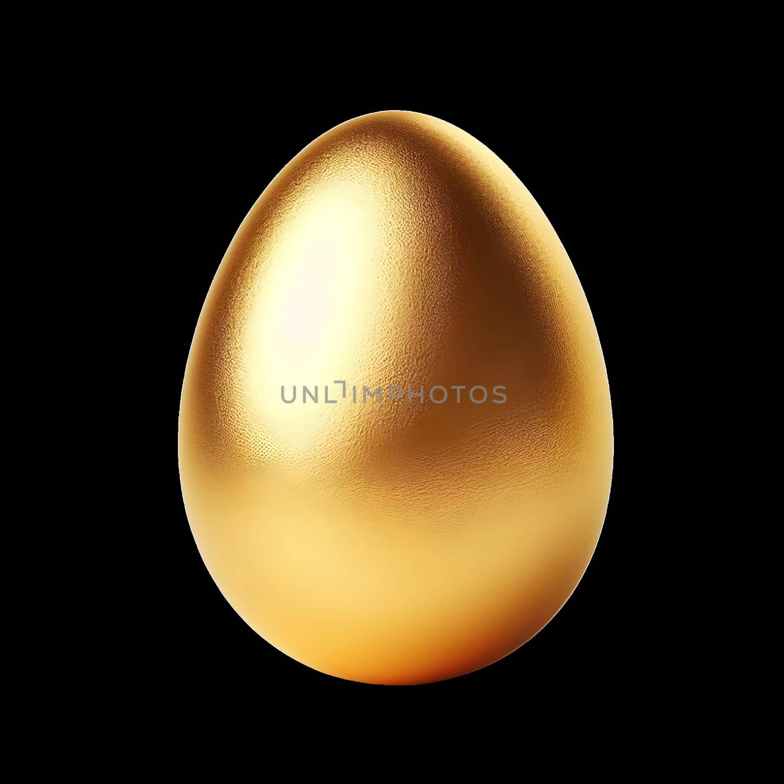 An Easter egg painted with vibrant tribal patterns and symbols, Abstract easter eggs in celebration of Happy easter Happy Easter Gold Color Eggs On Black Background . High quality photo