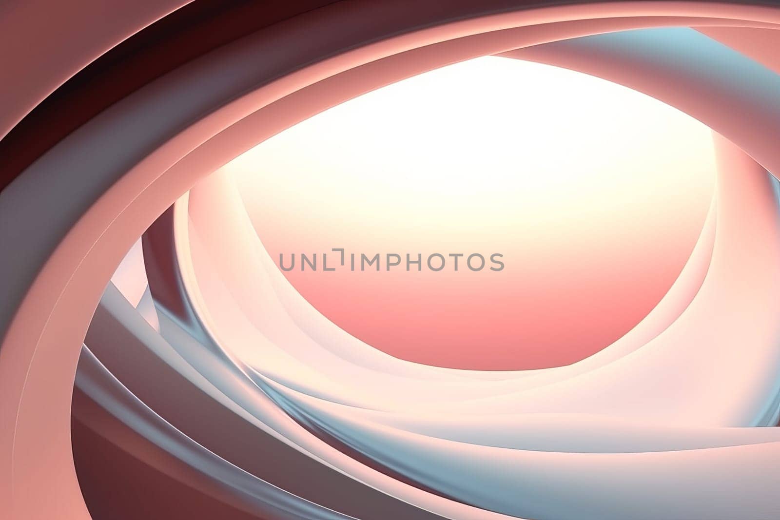 Abstract futuristic light pastel background. Generate Ai by ylivdesign