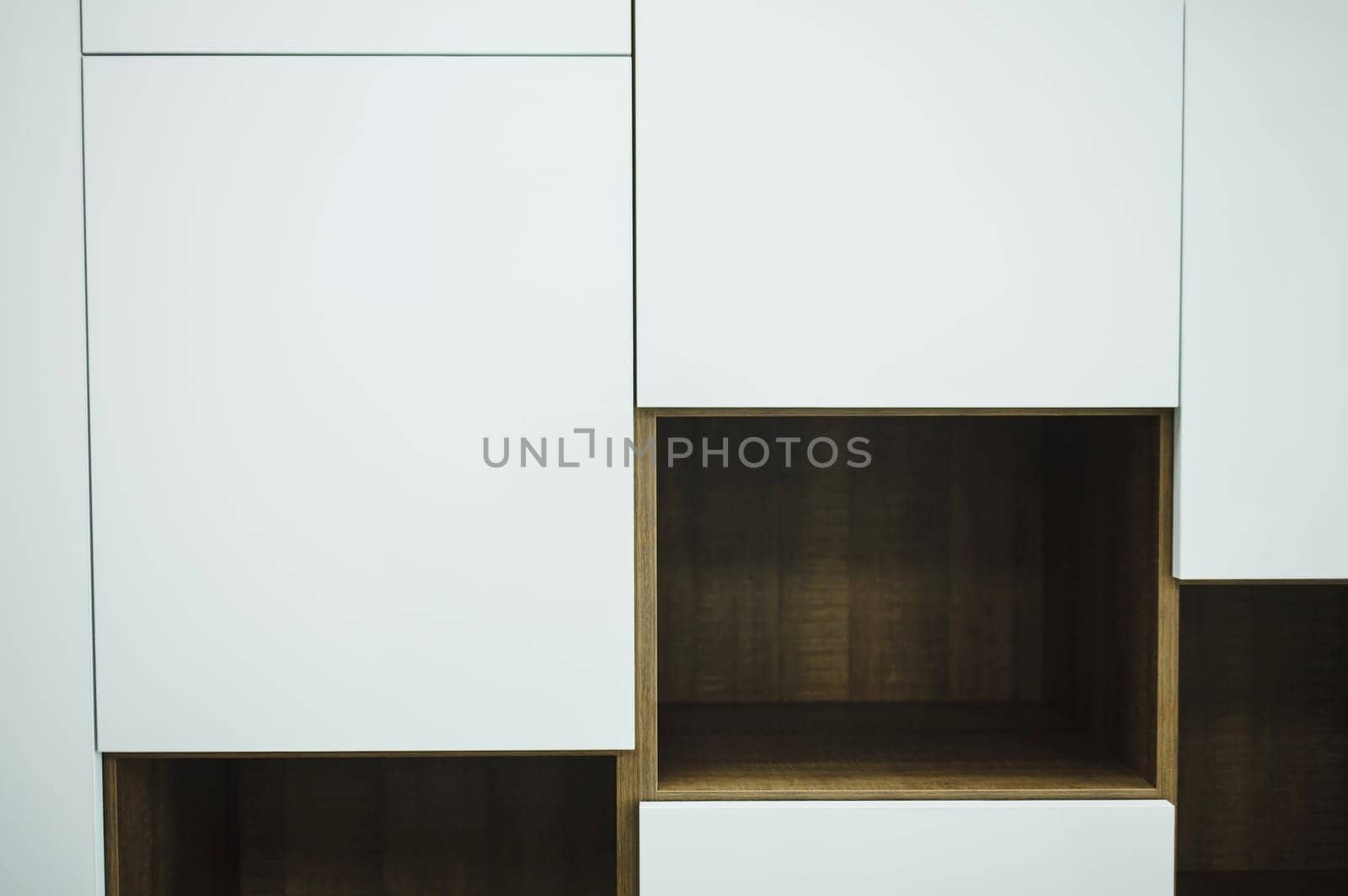element of modern wardrobe for clothes and linen
