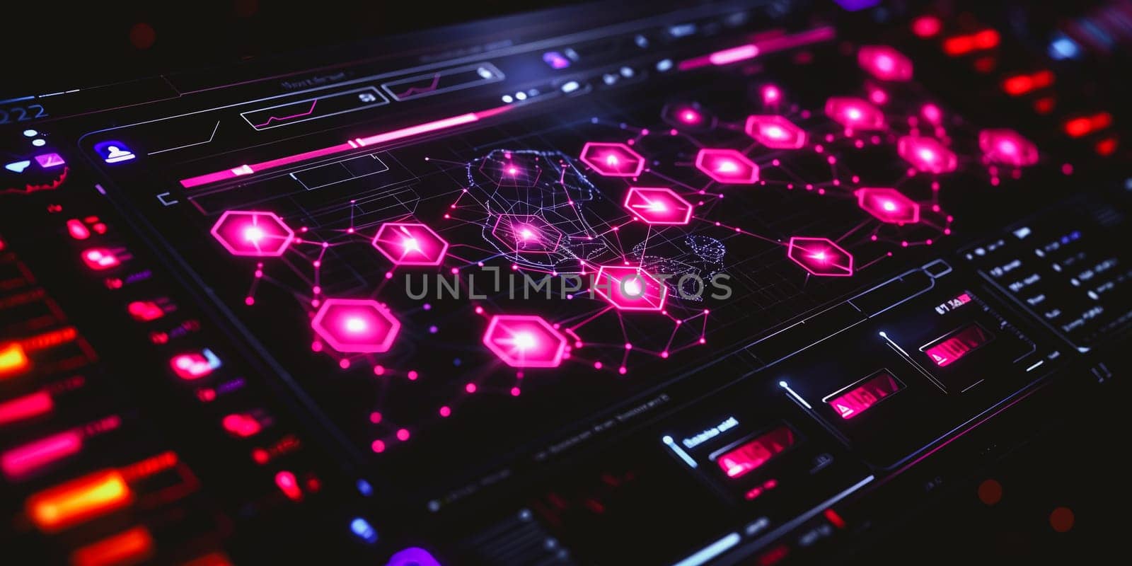 Futuristic Sci Fi Modern User Interface Set. Abstract HUD.