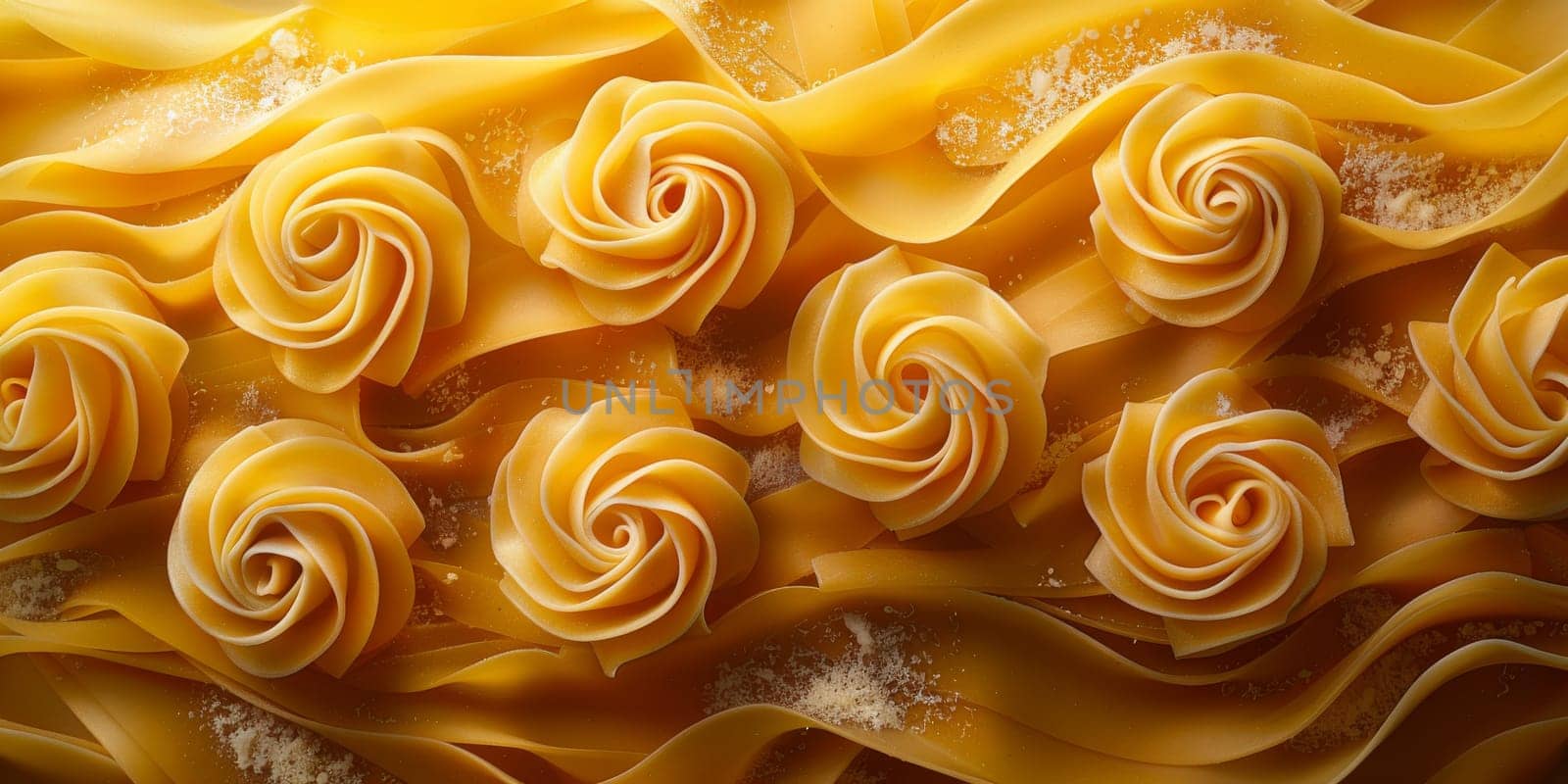 Classic Pasta on kitchen background. Diet and food concept