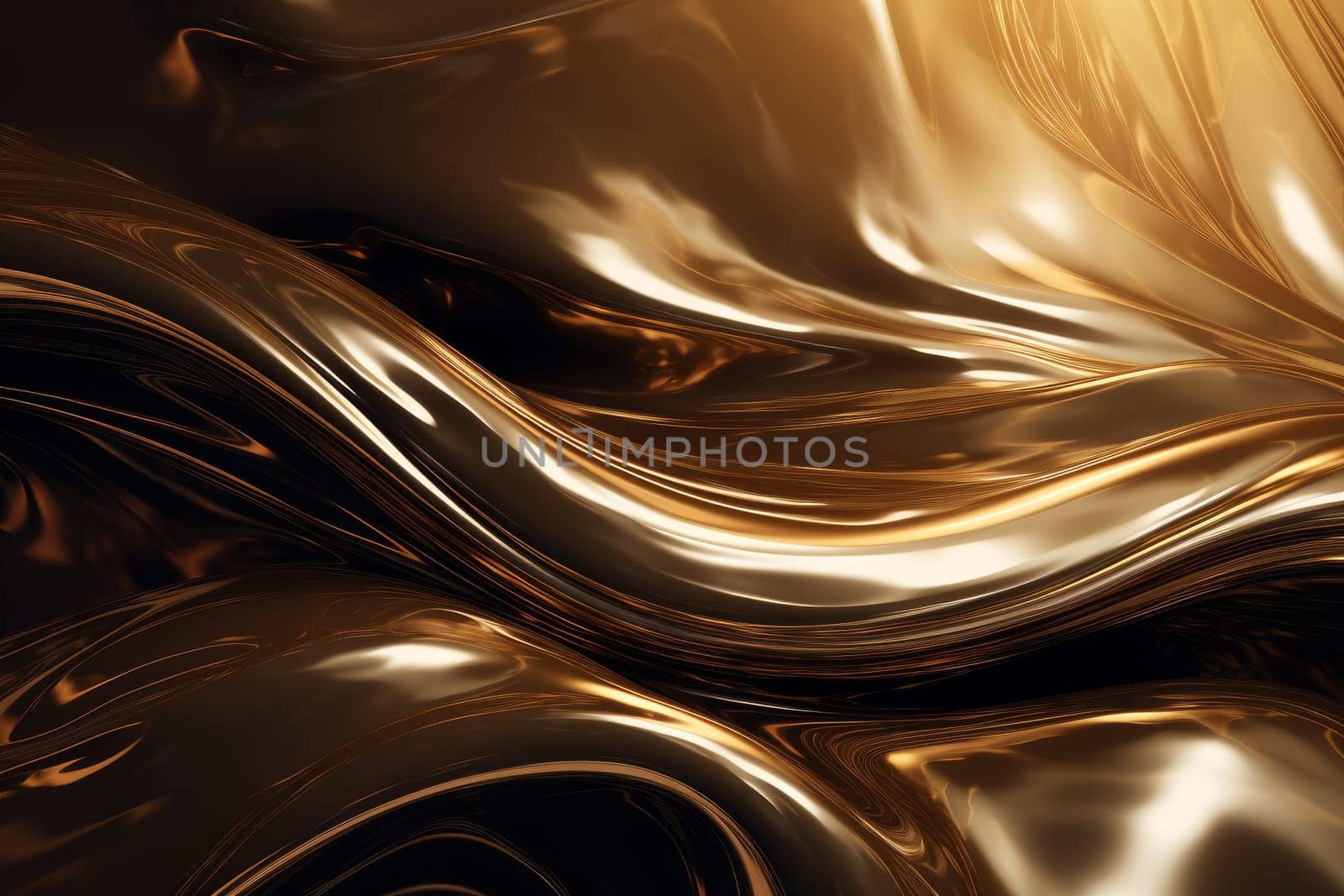 Abstract gold brown. Style motion dynamic. Generate Ai